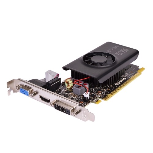 EVGA GeForce GT 730 2GB DDR5 PCI Express (PCIe) DVI/VGA Video Card w/HDMI