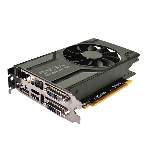 EVGA GeForce GTX 950 Superclocked Gaming 2GB GDDR5 PCI Express (PCIe) Dual DVI/DisplayPort Video Card w/HDMI