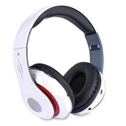 Bluetooth Wireless Foldable On-Ear Headphones w/Integrated Microphone