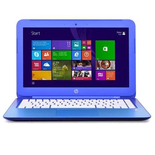 HP Stream 13-c110nr Celeron N3050 Dual-Core 1.6GHz 2GB 32GB eMMC 13.3" LED Notebook W10H w/Webcam & BT (Blue)