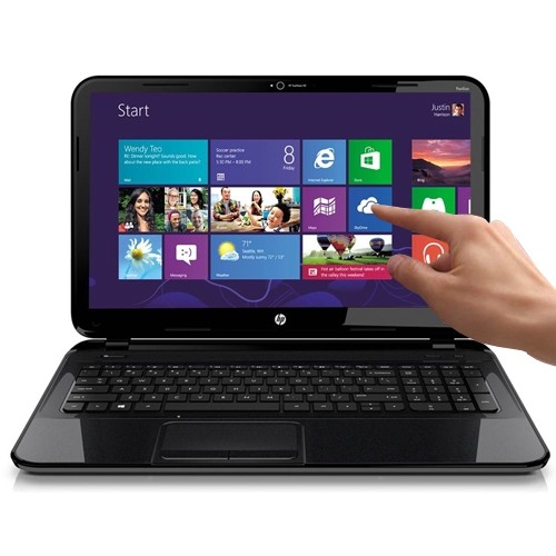 HP Pavilion TouchSmart 15-b150us Fusion Quad-Core A8-4555M 1.6GHz 6GB 750GB Radeon HD 7600G 15.6" LED Sleekbook W8