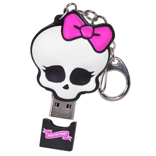 Vivitar Monster High 8GB USB 2.0 Flash Drive w/Keychain Attachment