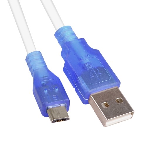 6' Rock Candy USB A (M) to USB Micro-B (M) Charge & Sync Cable (Blue)