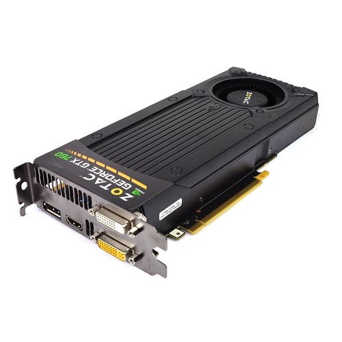 ZOTAC GeForce GTX 760 2GB DDR5 PCI Express (PCIe) Dual DVI Video Card w/HDMI & DisplayPort