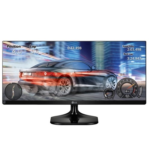 34" LG 34UM58-P Dual HDMI 2560x1080 UltraWide 21:9 LED IPS LCD Monitor w/Screen Split 2.0 - Factory Brown Box