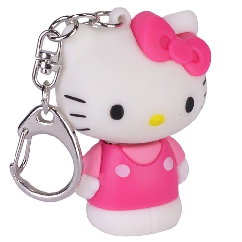 Vivitar Sanrio Hello Kitty 8GB USB 2.0 Flash Drive w/Keychain Attachment