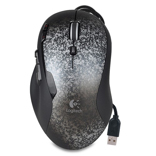Logitech G500 10-Button USB Wired Laser Scroll Gaming Mouse w/Onboard Memory