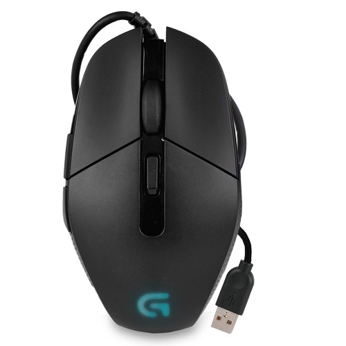 Logitech G303 Daedalus Apex Performance 6-Button USB Wired Optical Scroll Gaming Mouse w/12000 max dpi - B