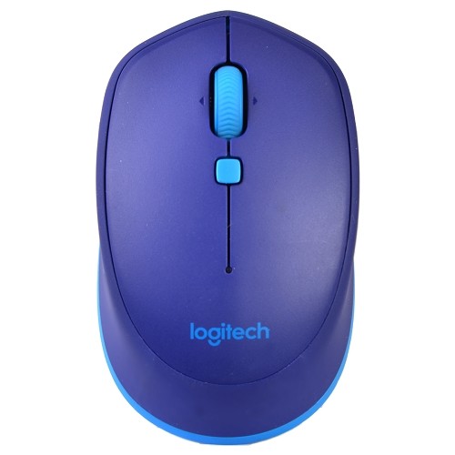 Logitech M535 Bluetooth v3.0 Wireless 4-Button Optical Scroll Mouse w/Tilt Wheel Technology (Blue) - B