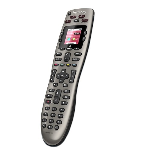 Logitech Harmony 650 Universal Remote Control w/1.5" LCD Screen - Control up to Eight Devices!