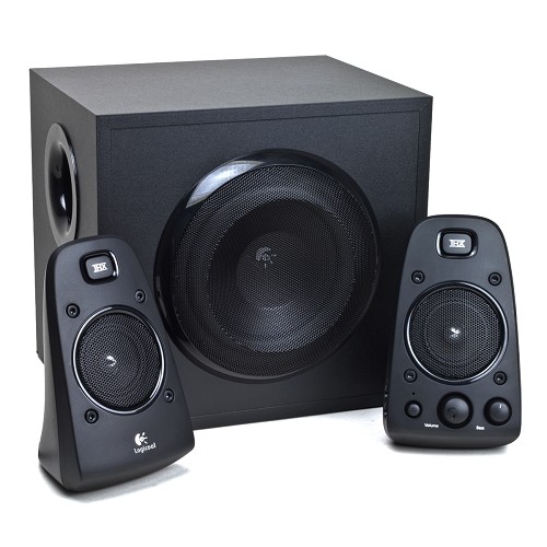Logicool Z623 THX Certified 3-Piece 2.1-Channel Multimedia Speaker System (Black)