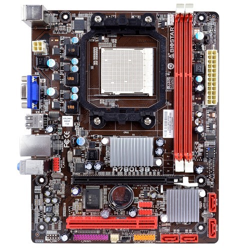 Biostar A780L3B AMD 760G Socket AM3 mATX Motherboard w/Audio
