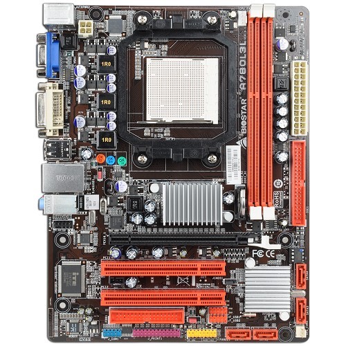 Biostar A780L3L AMD 760G Socket AM3 mATX Motherboard w/DVI