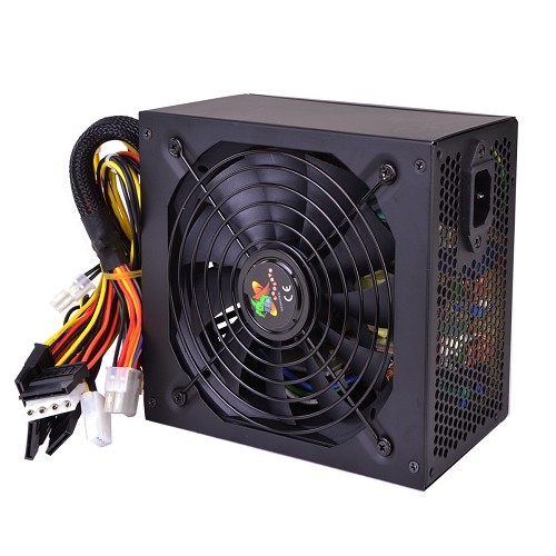Logisys AT650BK 650W 20+4-pin ATX Power Supply w/SATA