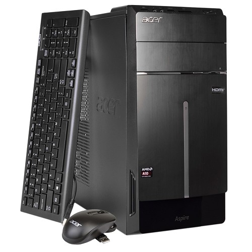 Acer Aspire ATC-120-UC22 Fusion Quad-Core A10-6700U 3.7GHz 4GB 1TB DVD±RW W8.1 Desktop PC w/HDMI & WiFi