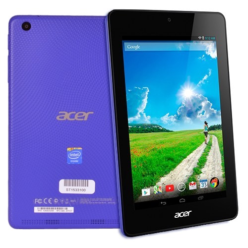 Acer Iconia One 7 Atom Z2560 Dual-Core 1.6GHz 1GB 8GB 7" 1280x800 Capacitive Touchscreen Tablet Android 4.2 (Purple)