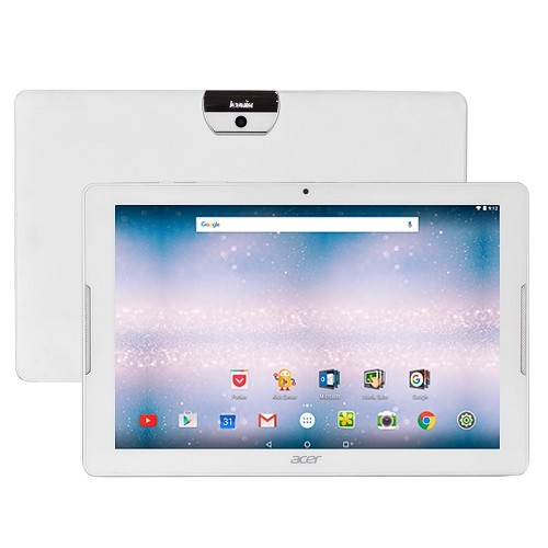 Acer Iconia One 10 Quad-Core 1.3GHz 1GB 16GB 10.1" 1280x800 Multi-Touch IPS Tablet Android 6.0 w/Cams & BT (White) - B
