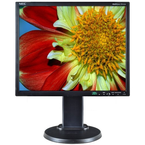 19" NEC MultiSync EA192m DVI/DisplayPort 1280x1024 LED LCD Pivot/Tilt/Swivel Monitor w/Speakers & HDCP Support (Black)