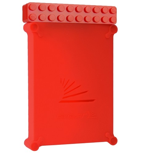 2.5" Cavalry Bulldog Series SuperSpeed USB 3.0 External SATA HDD Bridge w/Silicone Case (Red) - Supports up to 2TB!