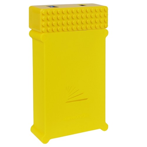 3.5" Cavalry Bulldog Series SuperSpeed USB 3.0 External SATA HDD Bridge w/Silicone Case (Yellow) - Supports up to 2TB!