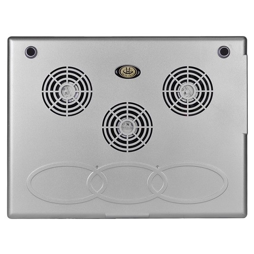 GearHead CF3500U Tri-Cool Notebook Cooling Fan - Fits Up To 17" Notebooks (Silver)