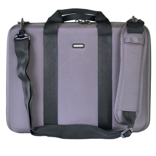 Cocoon Murray Hill EVA Shock-Absorbent Laptop Case w/Grid-It System - Fits 16" (Gun Gray) - CLB403GY