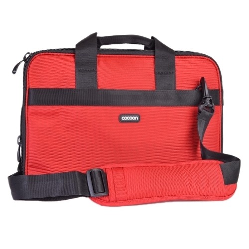 Cocoon Hell’s Kitchen MacBook Case w/Grid-It Organization - Fits 15" MacBook/Pro (Racing Red)