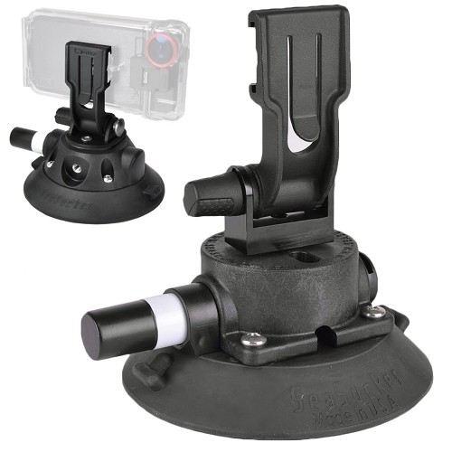 Optrix by Body Glove CRC94685 Super Sucker Mount for Optrix Cases w/Safety Leash (Black)