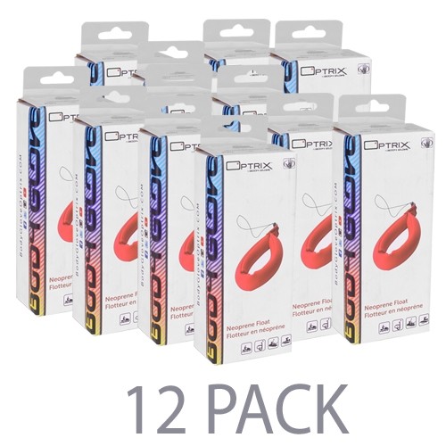(12-Pack) Optrix by Body Glove CRC94738 Neoprene Wrist Float for Optrix Cases (Red)