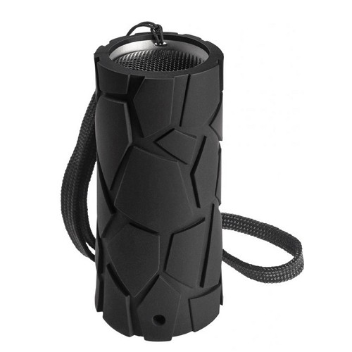 Cobra AirWave Mini Rugged Waterproof Wireless Bluetooth Speaker w/Speakerphone (Black)