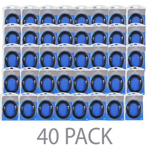 (40-Pack) 12' PPC CX-HD-12 High Speed HDMI Cable - HDMI (M) to HDMI (M) Cable w/Ethernet & Locking Connector (Black)