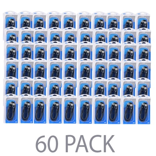 (60-Pack) 6' PPC CX-HD-6 High Speed HDMI Cable - HDMI (M) to HDMI (M) Cable w/Ethernet & Locking Connector (Black)