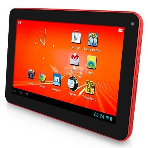 Digital2 Pad Premier 1.2GHz 1GB 4GB 9" Capacitive Multi-Touch Tablet Android 4.1 w/Webcam & microSDHC Slot (Red)