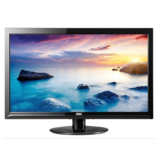 24" AOC E2425SWD DVI/VGA 1080p Widescreen Ultra-Slim LED LCD Monitor (Black)