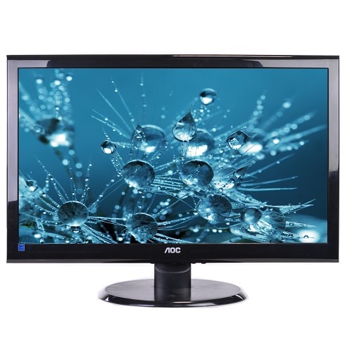 24" AOC E2450SWD DVI/VGA 1080p Widescreen Ultra-Slim LED LCD Monitor (Black)