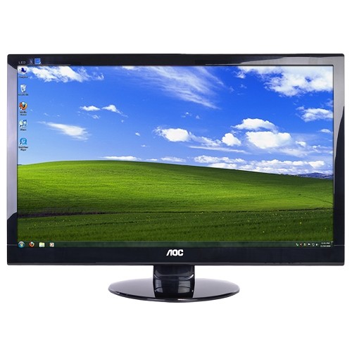 27" AOC E2752VH-B HDMI/DVI/VGA 1080p Widescreen LED LCD Monitor w/Speakers (Black)
