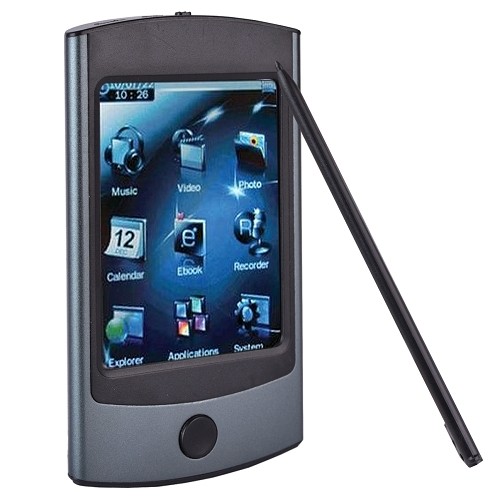 Eclipse 2.8V 4GB MP3 USB 2.0 Touchscreen Digital Music/Video Player w/Camera & 2.8" LCD (Gunmetal)