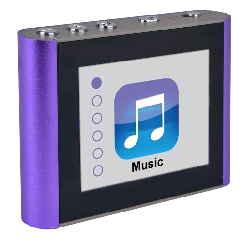 Eclipse T180 4GB MP3 USB 2.0 Touchscreen Clip Style Digital Music/Video Player w/Voice Recorder