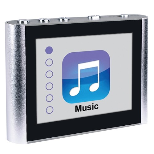 Eclipse V180 8GB MP3 USB 2.0 Digital Music/Video Player w/1.8" LCD (Silver)