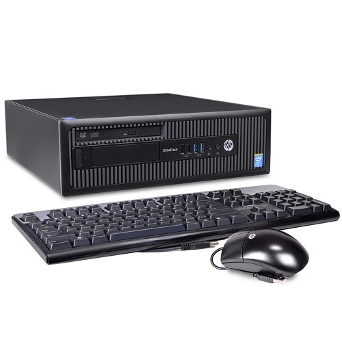 HP EliteDesk 800 G1 Core i7-4770 Quad-Core 3.4GHz 8GB 500GB DVD±RW W10P Small Form Factor PC w/Dual DisplayPort