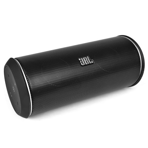 JBL Flip 2 Bluetooth Wireless Rechargeable Portable Stereo Speaker w/Microphone & 3.5mm Auxiliary Jack (Black) - B