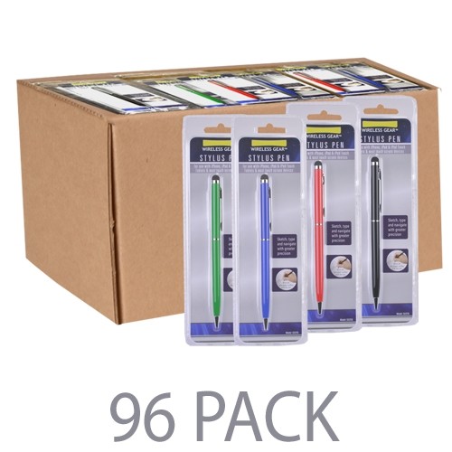 (96-Pack) Wireless Gear G2058 Stylus Pen for iPad