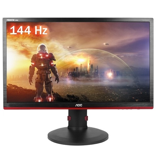24" AOC G2460PF DVI/HDMI/VGA/DisplayPort 1080p Rotating Widescreen LED LCD Gaming Monitor w/AMD FreeSync & Speakers