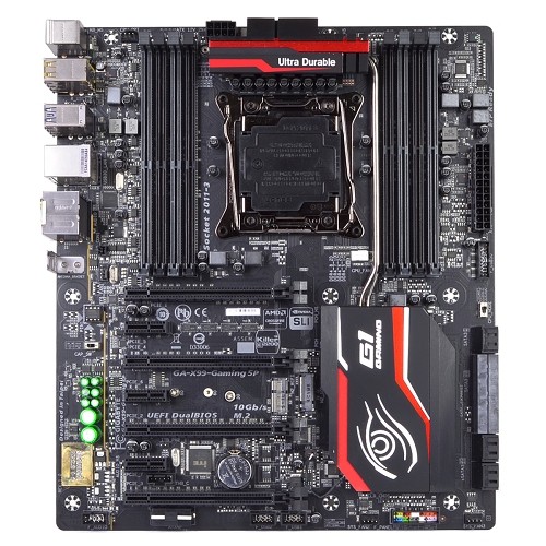 GIGABYTE GA-X99-GAMING 5P Intel X99 SLI/CrossFireX Socket 2011-3 EATX Motherboard w/Audio