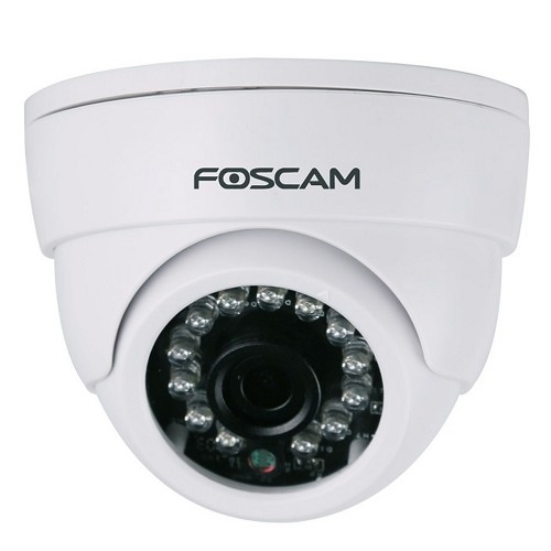 Foscam FI9851P Wireless/Wired Indoor Dome IP Camera w/32' Night Vision