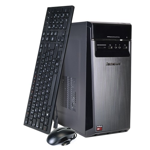 Lenovo H50-55 Fusion Quad-Core A8-7600 3.1GHz 8GB 1TB DVD±RW W8.1 Desktop w/HDMI