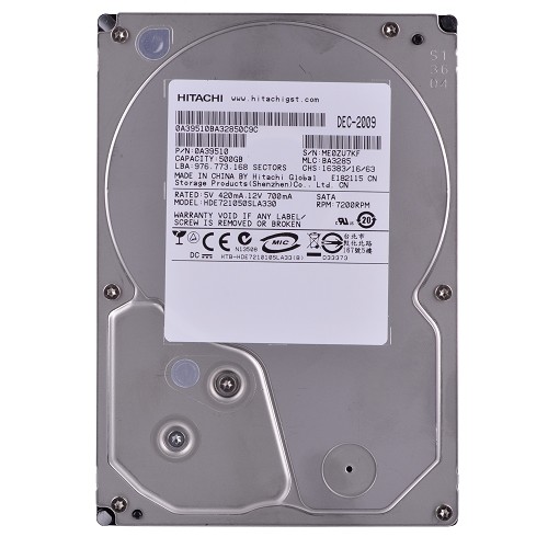 Hitachi Deskstar E7K1000 500GB SATA/300 7200RPM 32MB Hard Drive