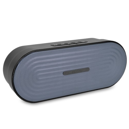 HMDX HX-P205GY Rave Portable Wireless Bluetooth Rechargable Speaker (Gray)