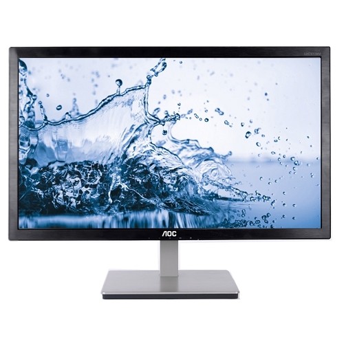 23.6" AOC I2476VWM HDMI/VGA Full HD 1080p Widescreen Slim LED IPS LCD Monitor (Black) - B