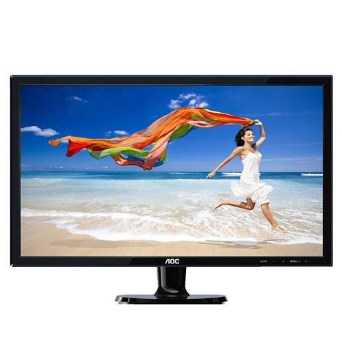 27" AOC I2721VH HDMI/DVI/VGA Widescreen Ultra-Slim 1080p LED IPS LCD Monitor (Black)